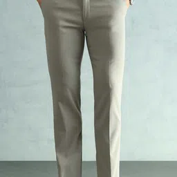 Arrow Men Mid Rise Slim Fit Formal Trousers-image-96