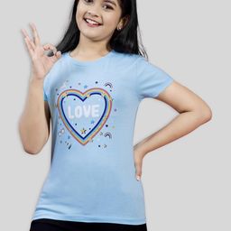 ZUNIORS SSC Kids-Unisex Blue Cotton Printed Tshirts-image-79