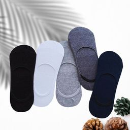 MJE Pack Of 5 Shoe Liners Socks-image-78