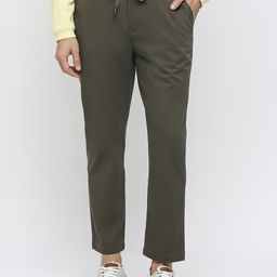 Basics Men Cotton Mid-Rise Relaxed Fit Trouser-picture-43