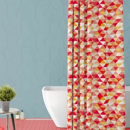 ArtzFolio Single Piece Waterproof Polyester Shower Curtain-image-48