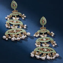 Kalakrith Milano Contemporary Drop Earrings-image-67