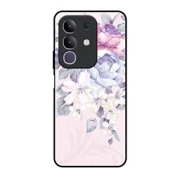 QRIOH Floral Printed Vivo T4x 5G Back Case Mobile Accessories-image-54