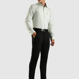 Tommy Hilfiger Spread Collar Cotton Linen Shirt-image-25