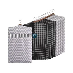Aura Black Set of 6 Regular Multi-Utility Organisers-3