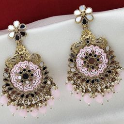 ORBIS Gold-Plated Alloy Earrings-image-63
