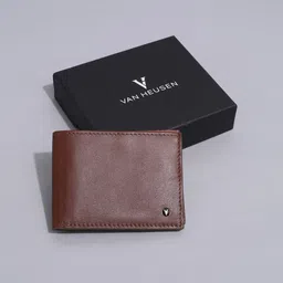 Van Heusen Men Leather Two Fold Wallet-16