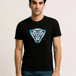 Be Crazy Men Avengers Graphic Printed Round Neck Cotton T-shirt-image-94