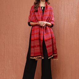 Fabindia Women Woven Design Shawl-image-27