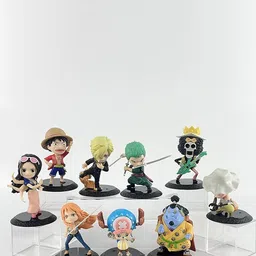 AUGEN 9Pcs One Piece B Action Figurine Limited Edition Kid Figure-image-19