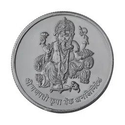 Pray Everyday 7-Pcs Silver-Plated Ganpati Coins-image-97