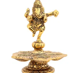 INTERNATIONAL GIFT Gold-Toned Religious Idol Showpiece-image-98