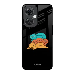 QRIOH Quirky Printed OnePlus Nord CE 3 Lite 5G Back Case Mobile Accessories-32