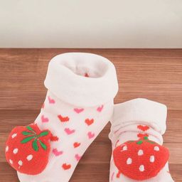 Yellow Bee Infant Boys Patterned Anti-Slip Ankle Length Socks-99