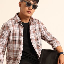 Bushirt Men Classic Checked Casual Shirt-picture-16