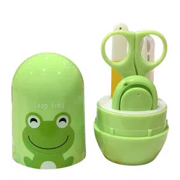 Joy Buzz Unisex Infants Stainless Steel 4 In 1 Egg Shape Baby Nail Clipper Kit-18
