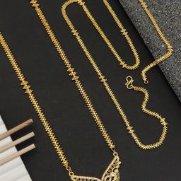 Princy Enterprise Gold-Plated Brass Necklace-image-87