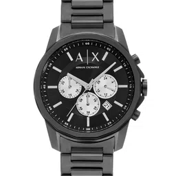 Armani Exchange Men Bracelet Style Chronograph Analogue Watch AX1765I-Grey-image-81
