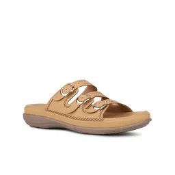 Inc 5 Women Open Toe Casual Slip-On Flats with Buckles-image-14