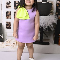 Bedtime story Scuba Girls Bow Detail Sheath Dress-picture-11