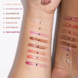 LN PRO Lumigloss Non Sticky Lip Gloss With Vitamin E - 3.2 ml - Stardust 101 image 5