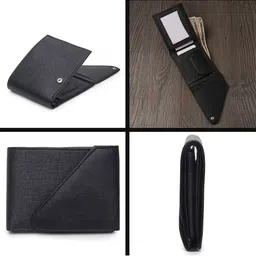 Metronaut Men PU Two Fold Wallet image 4