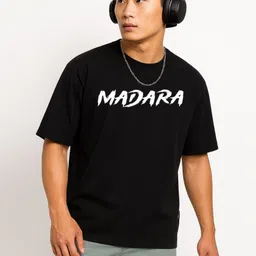 Be Crazy Shankar Impex Anime Graphic Printed Drop-ShoulderSleeves Cotton Oversized T-shirt-image-94