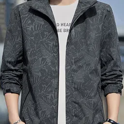 StyleCast x Revolte Printed Open Front Jacket-7