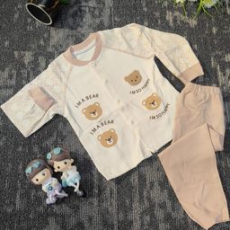 Zankhi Kids-Unisex Pure Cotton Printed Clothing Set-image-11