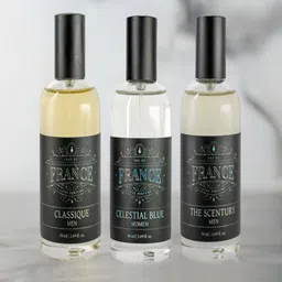 Eau DuFrance Set Of 3 Celestial Blue The Scentury & Classique Eau De Parfum - 50 ml Each-16