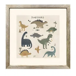 ADMIRE HOME Multicoloured Wood Wall Art-image-47