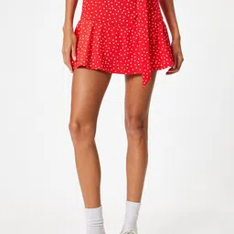 Koton Women A-Line Flared Mini Skirts-picture-25
