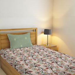IVAZA Green Floral 200 Microfiber Single-image-66