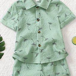 THE FASHION PRIME Boys Printed Shirt with Shorts-image-88