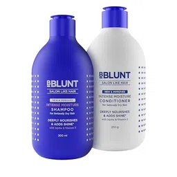 BBLUNT Set Of 2 Intense Moisture Natural Hair Shampoo- 300 ml & Conditioner- 250 g-47