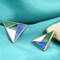 FIMBUL Stainless Steel Triangle Shaped Studs-image-73