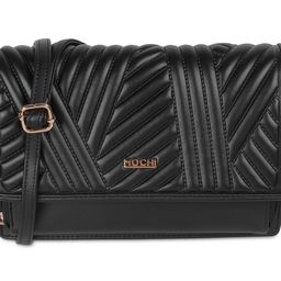 Mochi Colourblocked Structured Sling Bag with Quilted image 2