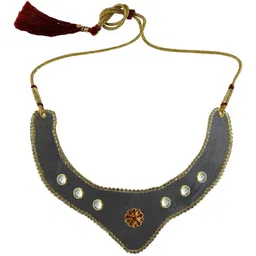 Vidhya Kangan Gold-Toned Brass Necklace-image-44