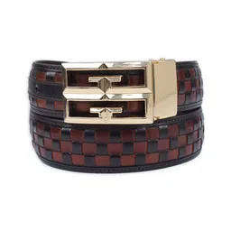 El'Curio Men Braided Leather Belt-picture-3