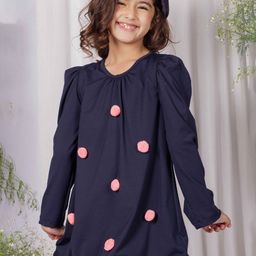 Foreverkidz Girls Pom Pom Delight Dress-image-66
