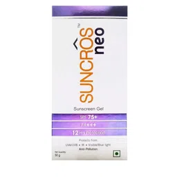 Suncros Neo Face Sunscreen Gel With SPF 75+ PA+++- 50 g-16