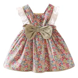 StyleCast x Revolte Girl Floral PrintExtended Sleeve A-Line Dress-picture-32