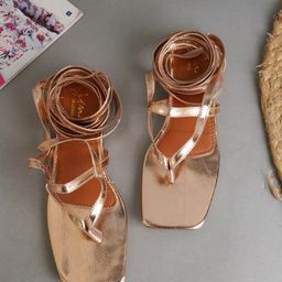 JM Looks Women Embellished Open Toe Flats-image-83