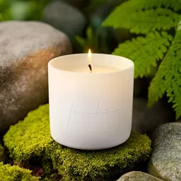 Ekhasa White Textured Sea Of Roses Scented Wax Jar Candle-22