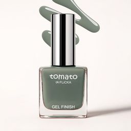 FLiCKA Tomato Gel Finish Nail Polish- 9.9 ml- Shade- 39-image-79