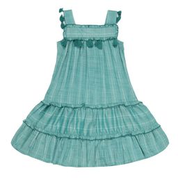 YOUNG BIRDS Girls Solid A-Line Dress-picture-10