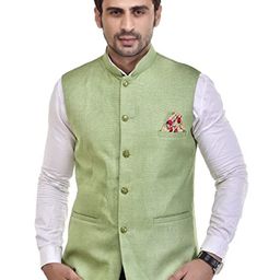 Seetoo Woven Design Nehru Jackets-18