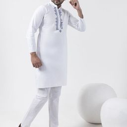DEVOILER Men Ethnic Motifs Printed Kurta-picture-48