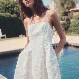 H&M Jacquard-Weave Strappy Dress-image-85