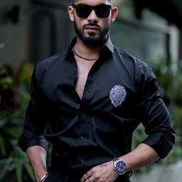 Foomer Men Standard Opaque Casual Shirt-image-79